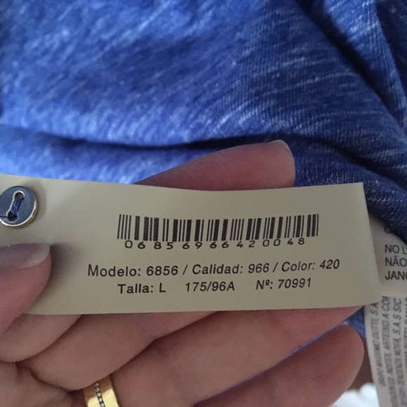 NWOT MASSIMO DUTTI Pullover Top / Shirt sz L - Picture 4 of 5